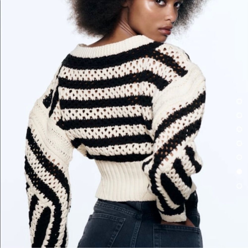 Zara blogger favorite knit sweater Limited edition - Picture 6 of 8